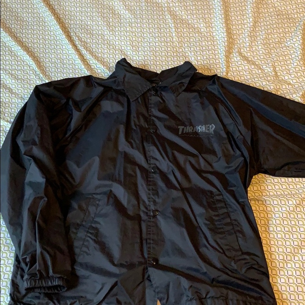 Thrasher button up jacket very warm